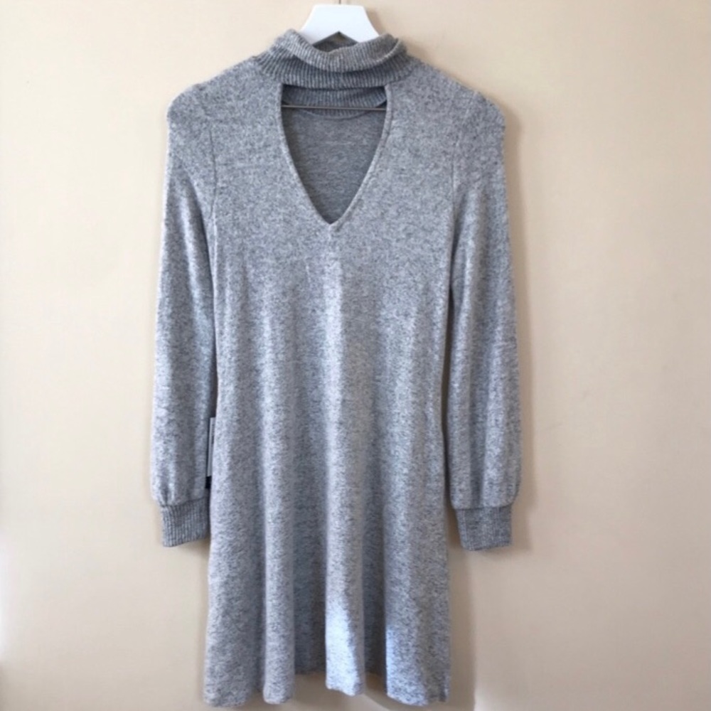 NWT A. Byer Super Soft Turtleneck Dress w/ Pockets